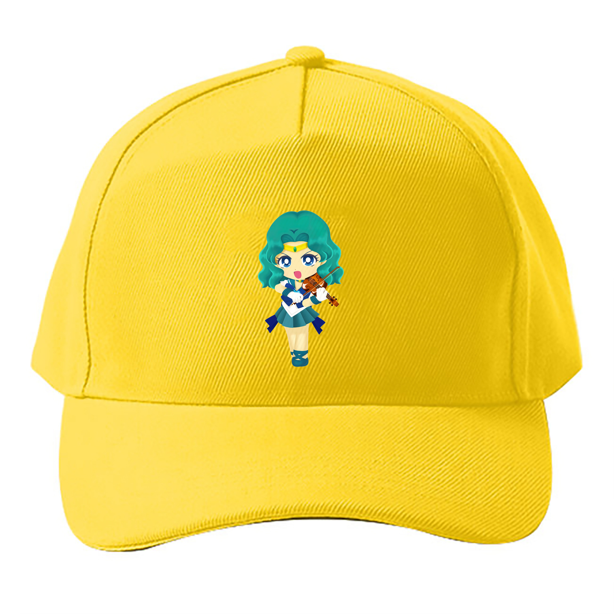 （画像用） 美少女戦士セーラームーン 海王 みちる（かいおう みちる） Sailor Moon Kaiou Michiru ベースボールキャップ 綿100％ 男女兼用 帽子 スポーツ